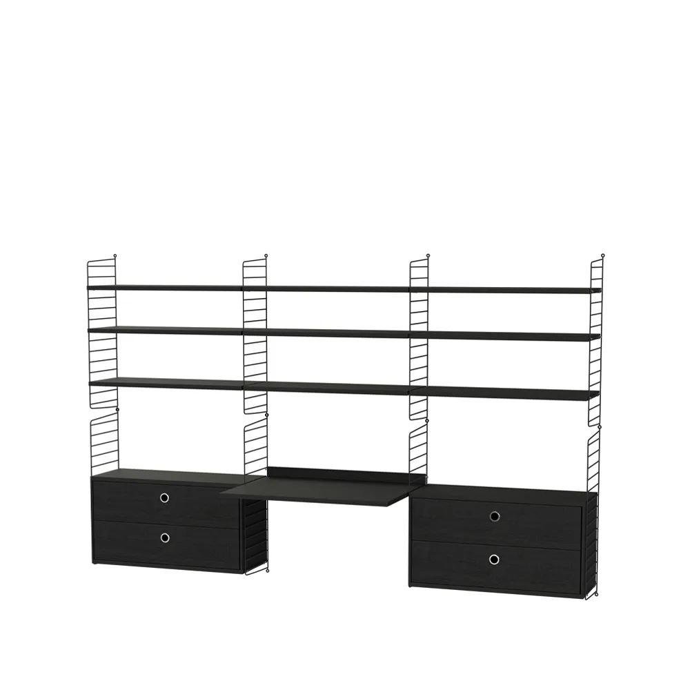 String kontor svart - Kombination F String