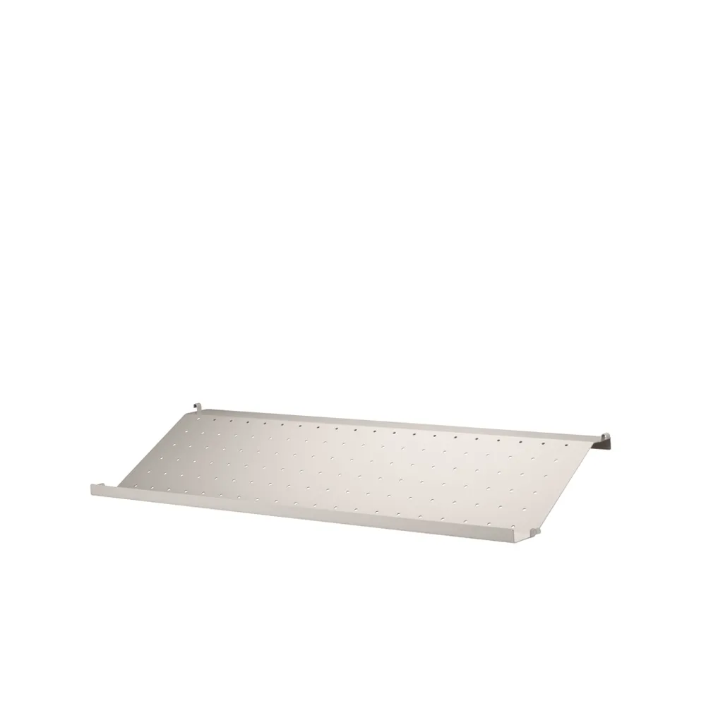 String skohylla metall, beige, 78x30 cm String