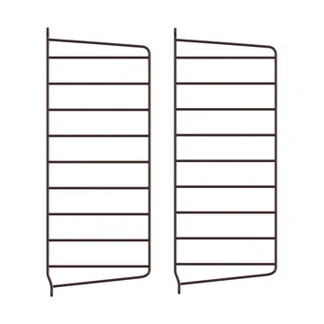 String väggavel - Mörkbrun, 50x20 cm, 2-pack - String