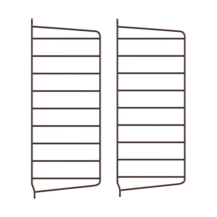 String väggavel - Mörkbrun, 50x20 cm, 2-pack - String