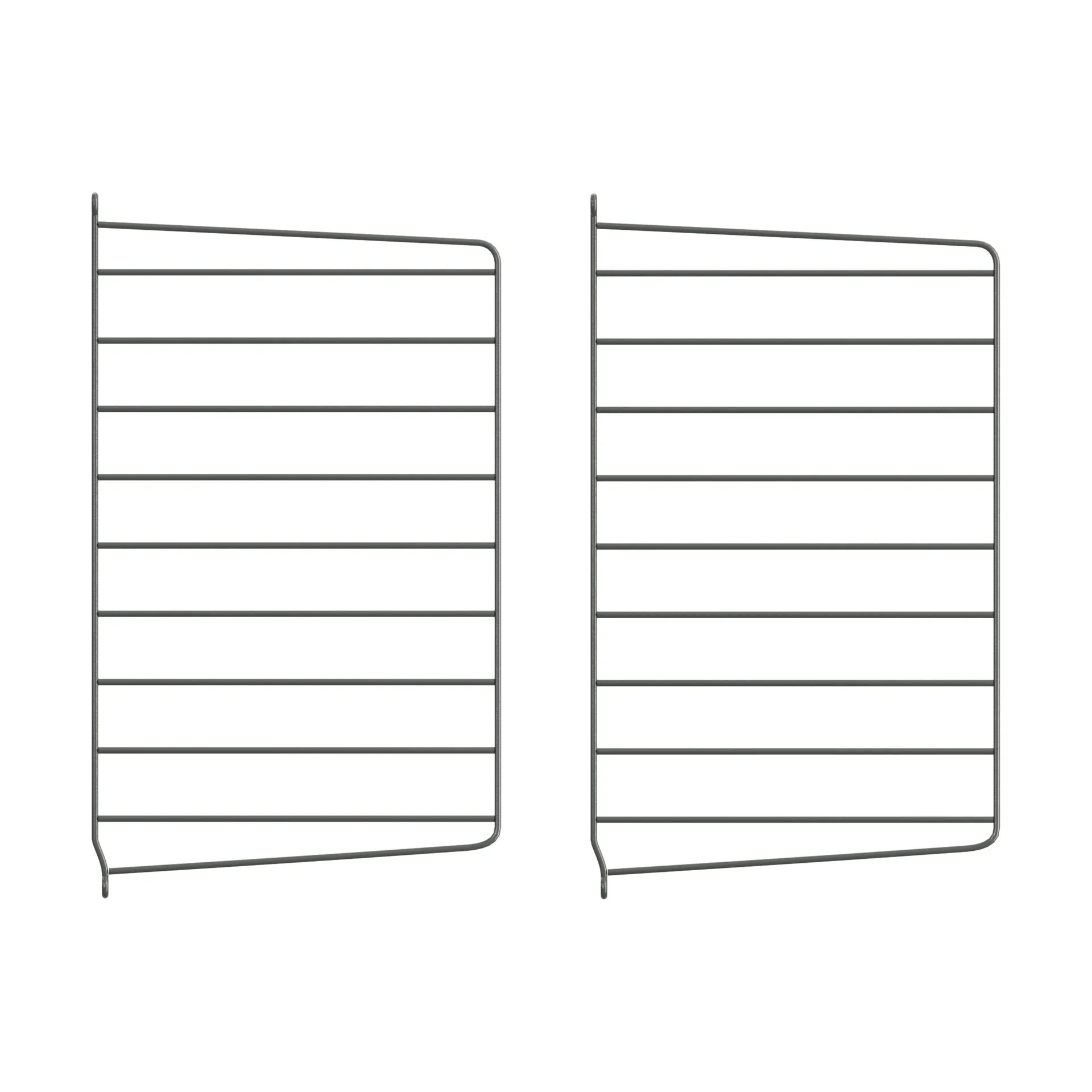 String väggavel, Mörkgrå, 50x30 cm, 2-pack String