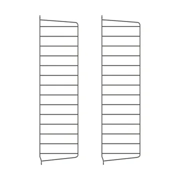 String väggavel - Mörkgrå, 75x20 cm, 2-pack - String