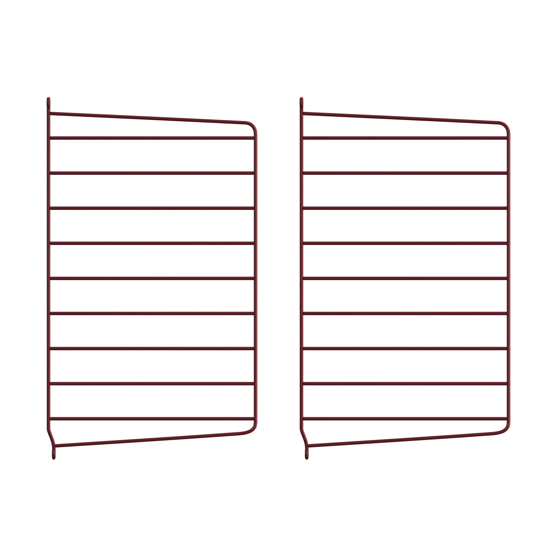 String väggavel, Mörkröd, 50x30 cm, 2-pack String