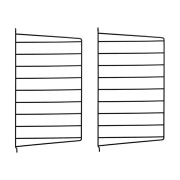 String väggavel - Svart, 50x30 cm, 2-pack - String