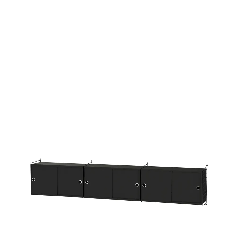 String vardagsrum svart - Kombination D String