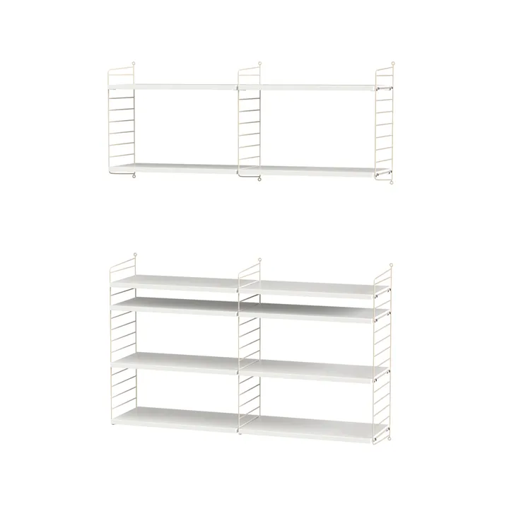 String vardagsrum vit & beige - Kombination N - String