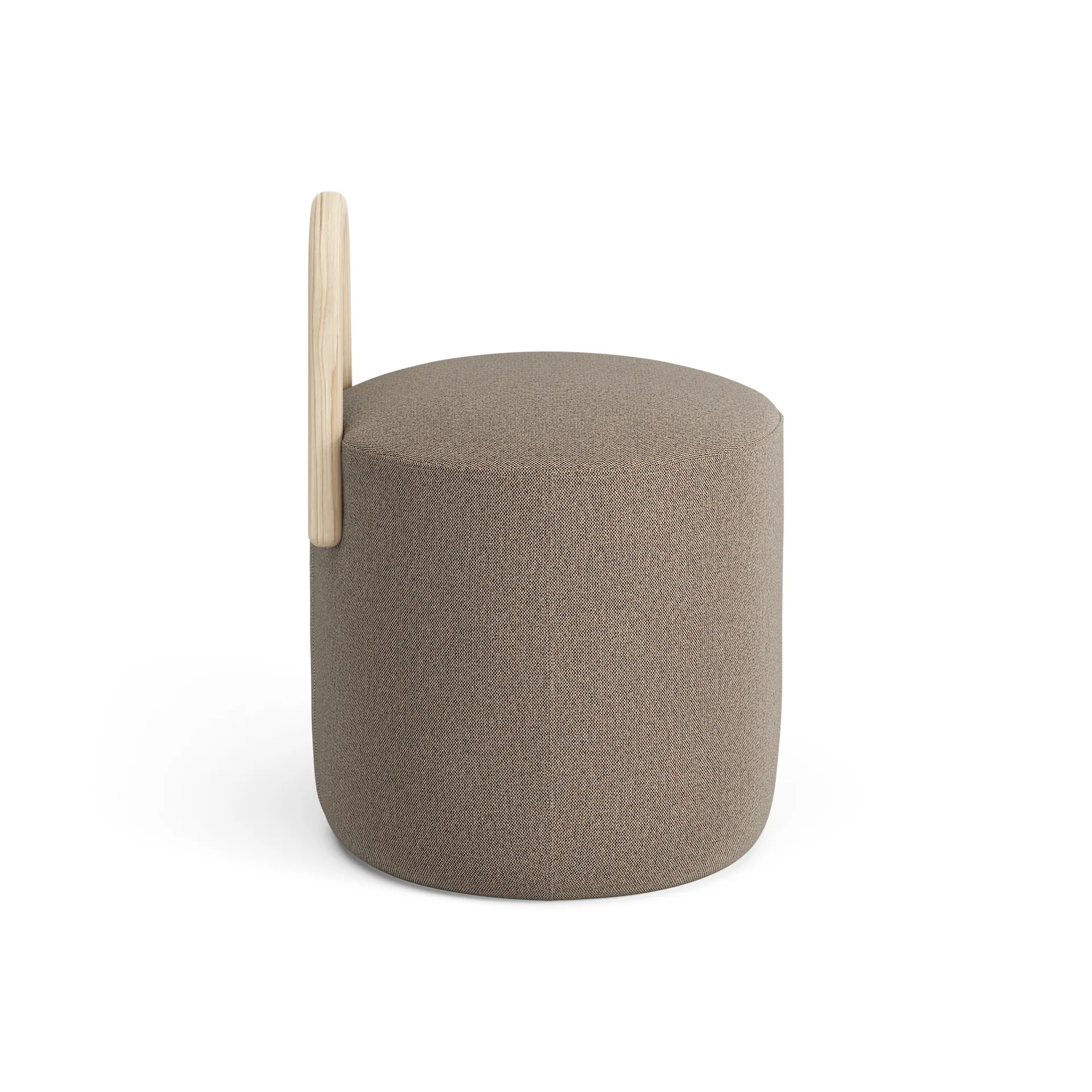 Amstelle puff liten ek naturlack, Main Line Flax 23 Swedese