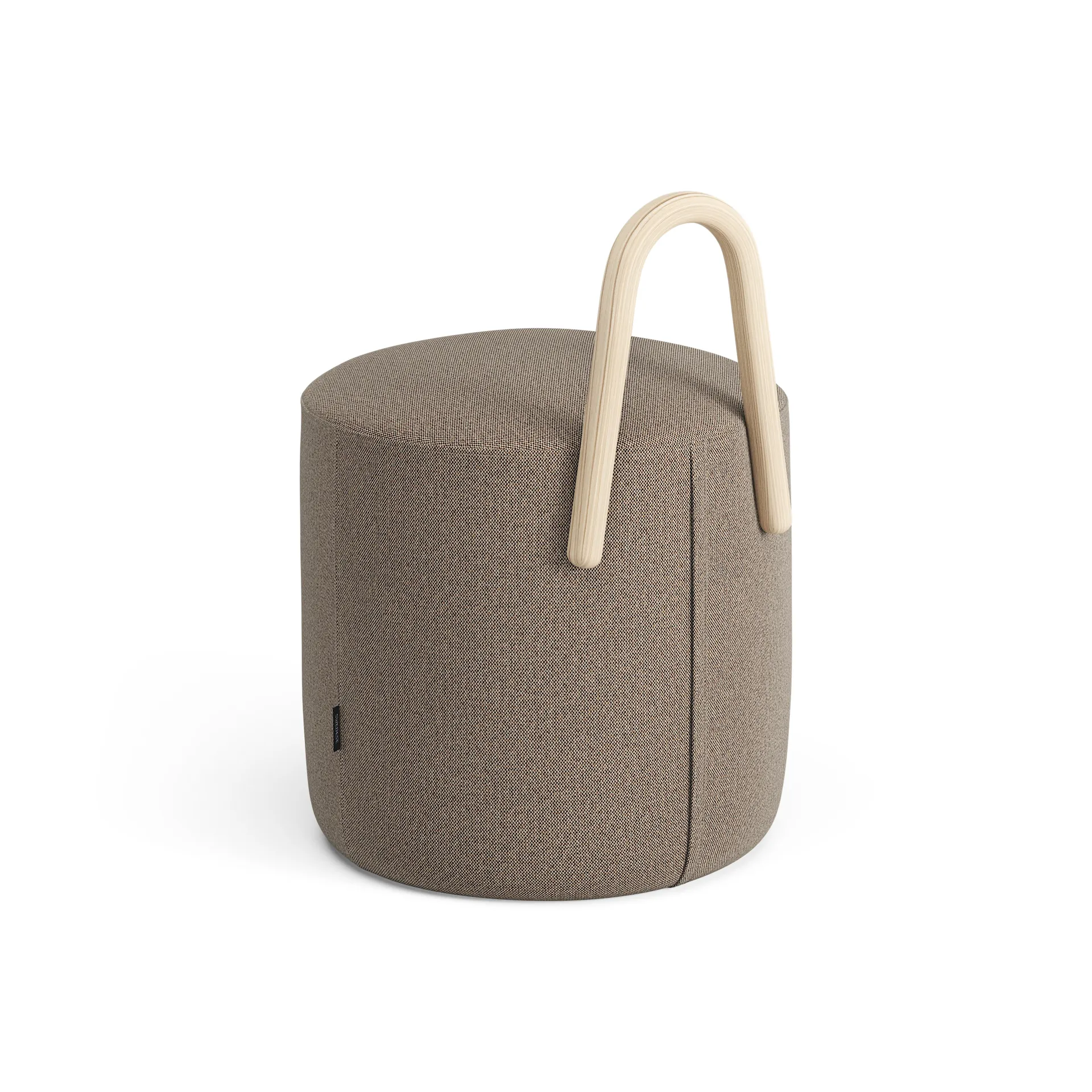 Amstelle puff liten ek naturlack, Main Line Flax 23 Swedese