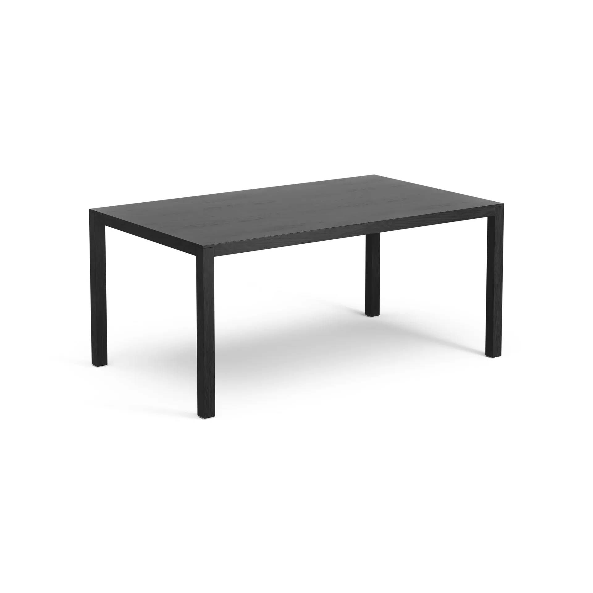 Bespoke soffbord 58x100 cm, H45 cm Ek svartbetsad Swedese