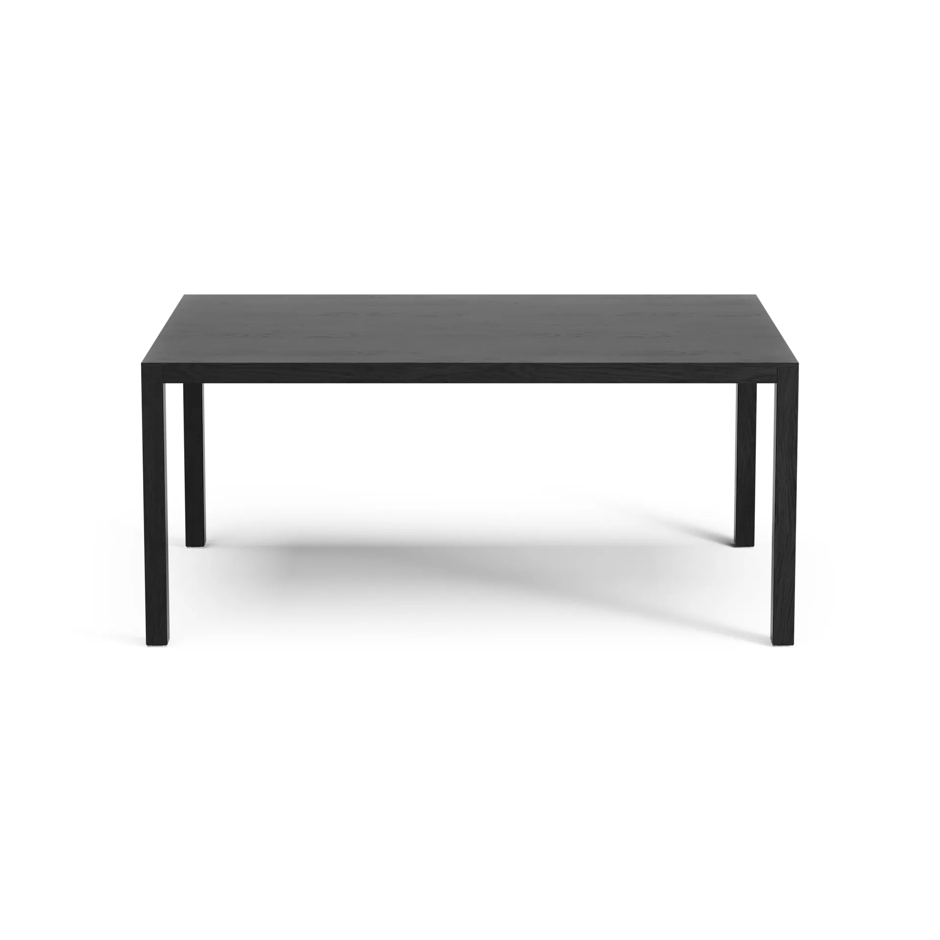 Bespoke soffbord 58x100 cm, H45 cm Ek svartbetsad Swedese