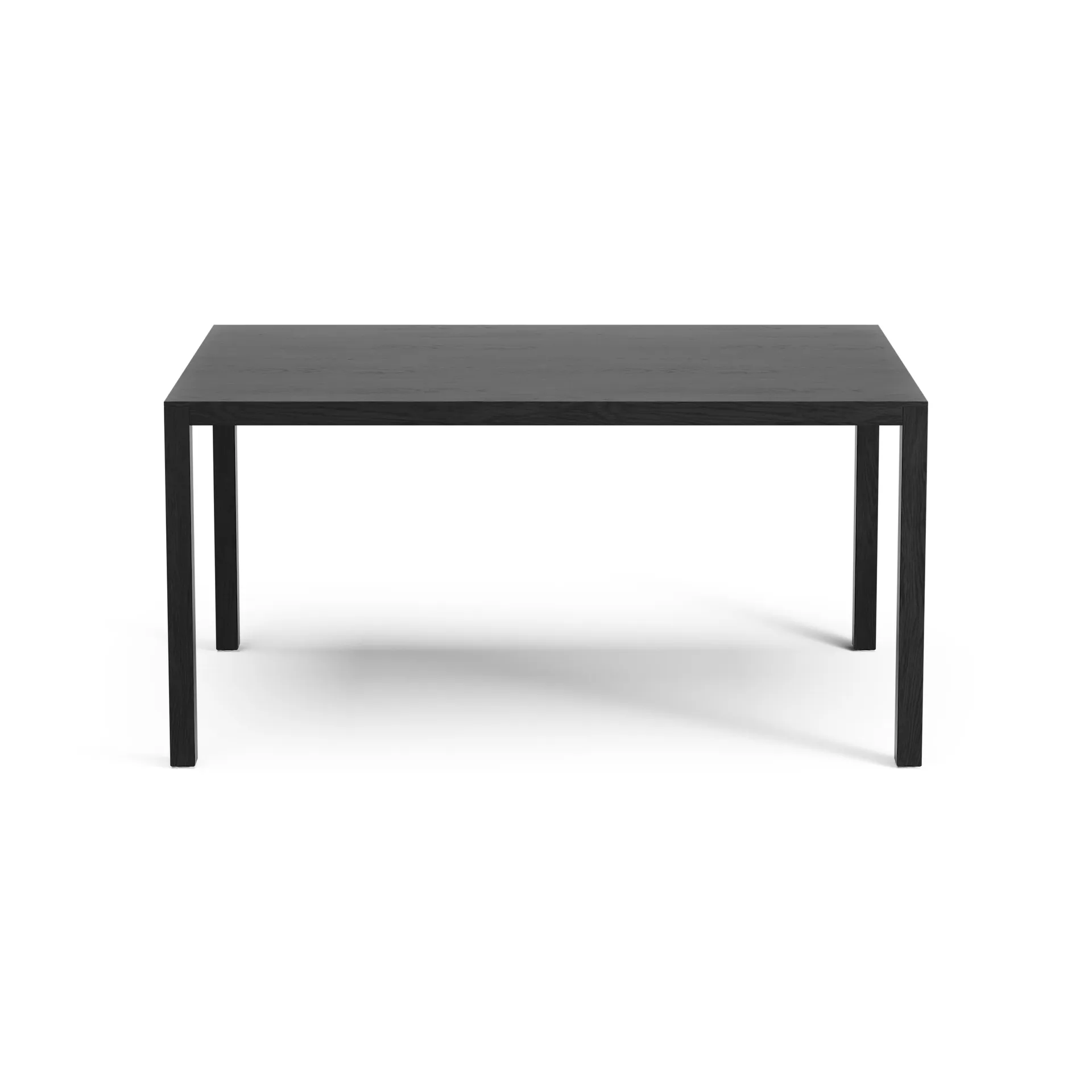 Bespoke soffbord 58x100 cm, H50 cm Ek svartbetsad Swedese