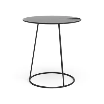 Breeze bord med våg Ø46 cm - Svart - Swedese