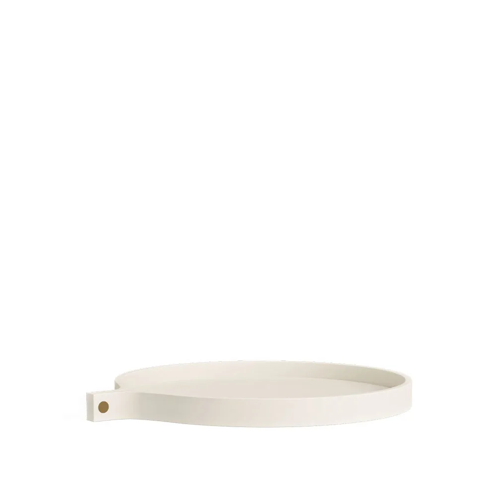 Comma bricka, soft white, liten Swedese