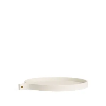 Comma bricka - soft white, liten - Swedese