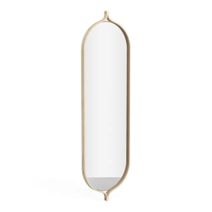 Comma Oblong spegel 135 cm - Ask lackad - Swedese