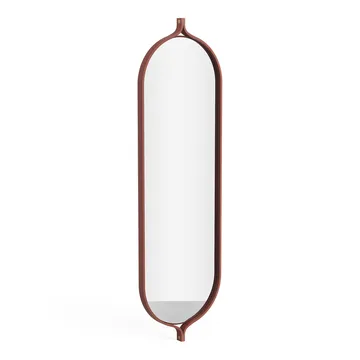 Comma Oblong spegel 135 cm - Ask röd - Swedese