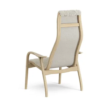 Lamini barnfåtölj lackad ek/fårskinn - Moonlight (beige) - Swedese