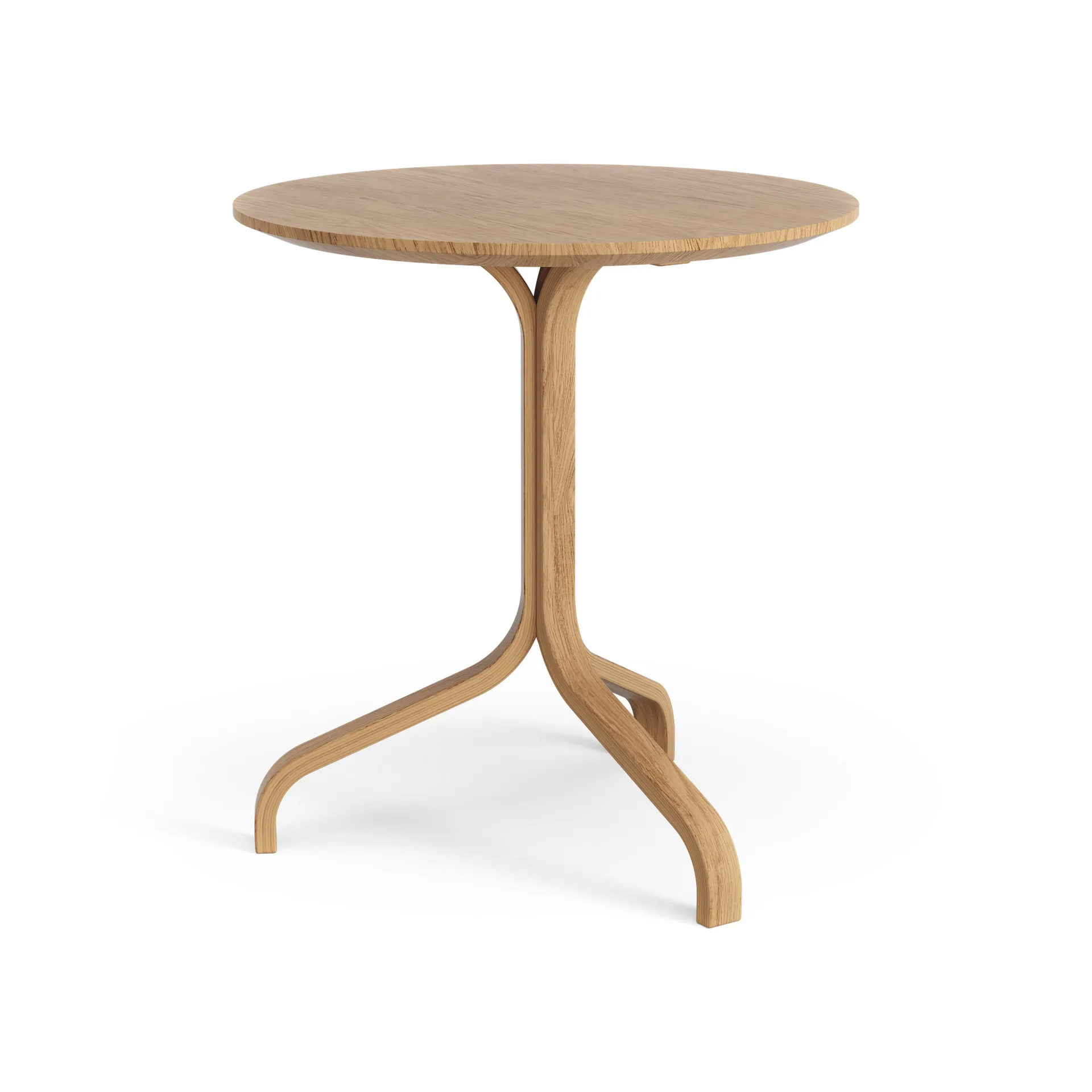 Lamino bord Ø46x49 cm, Ek oljad Swedese
