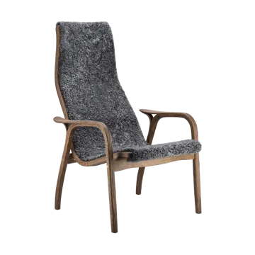 Lamino fåtölj ek/fårskinn Special Edition - Rubio Monocoat Chocolate-Charcoal - Swedese