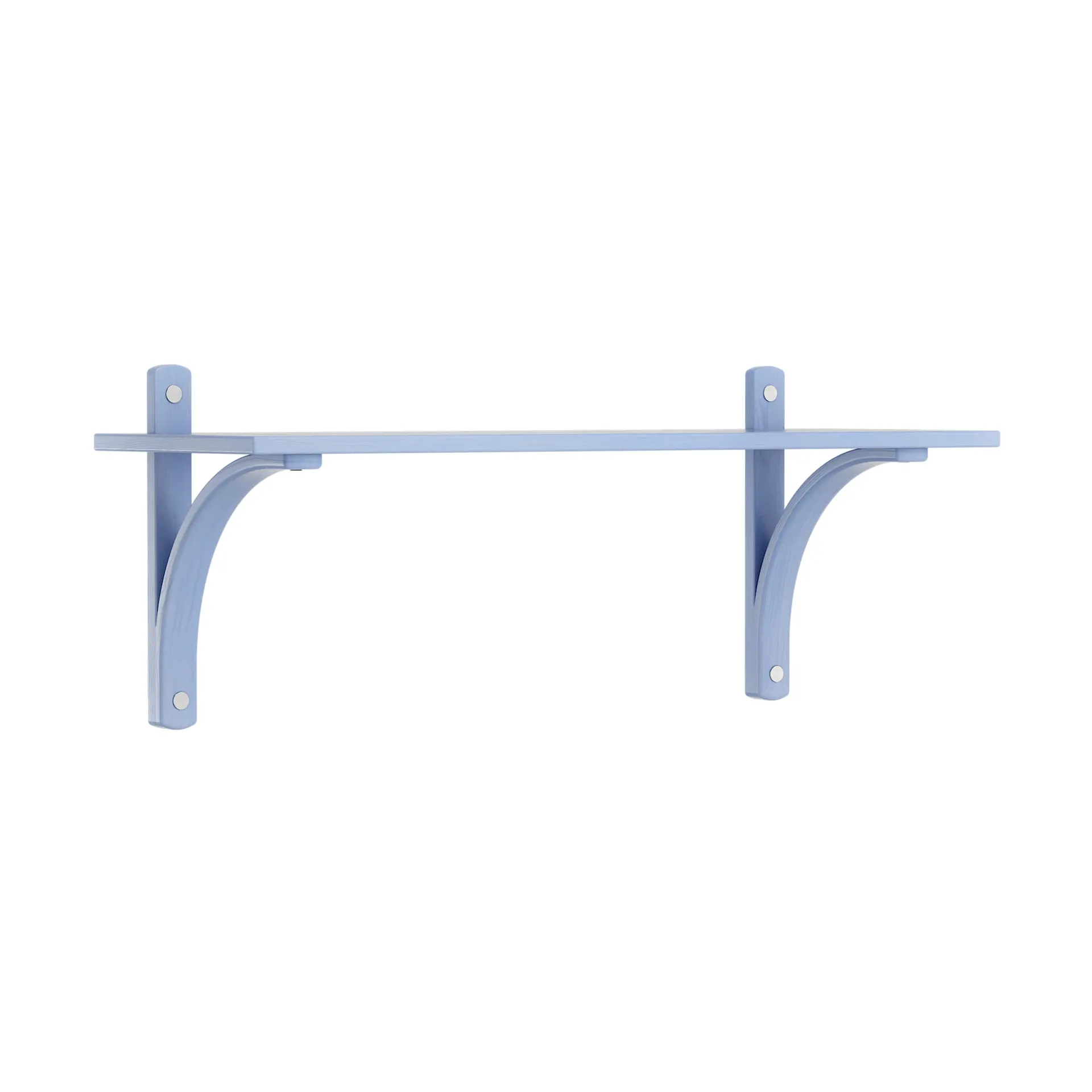 Levi hylla 1 hyllplan, ILKE Blue-aluminium, 90 cm Swedese