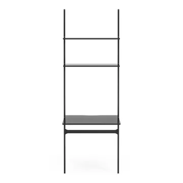 Libri skrivbord - Ask svartlaserad - Swedese