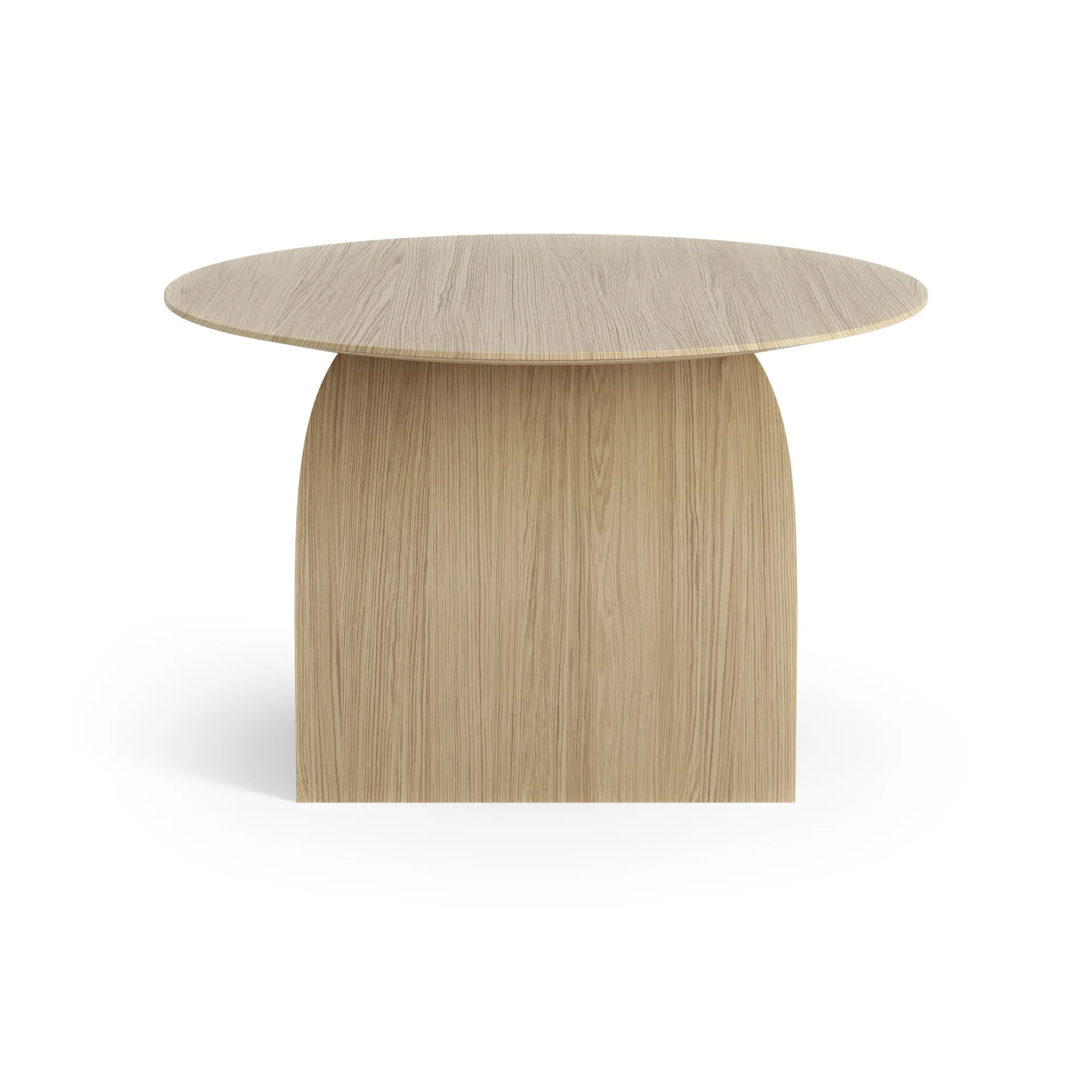 Savoa bord H45 cm, Ek lackad Swedese