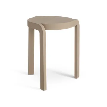 Spin rund pall H44 cm - Ask-nutmeg, Ø32x44 cm - Swedese