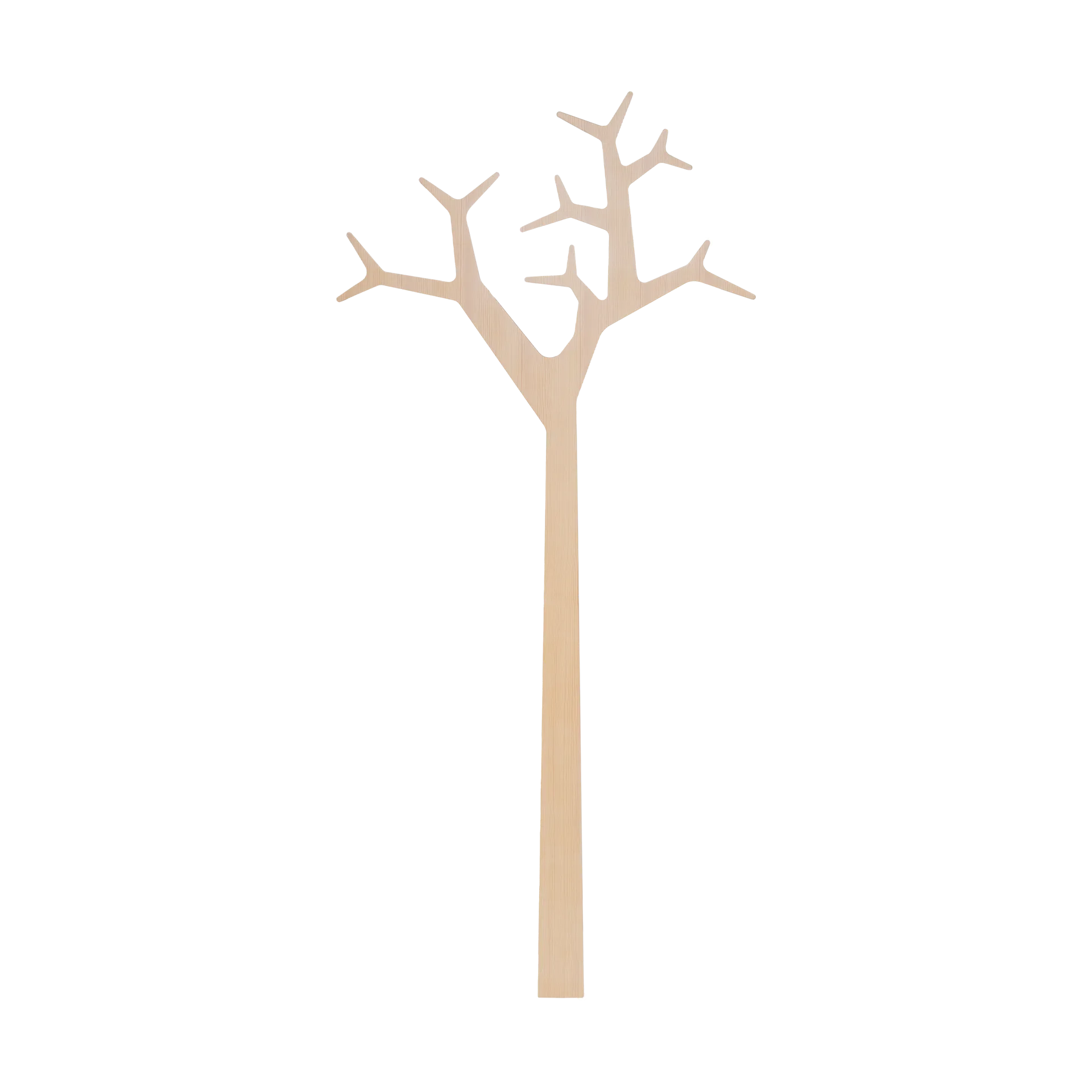 Tree wall rockhängare Special Edition 194 cm, Vitpigmenterad furu Swedese