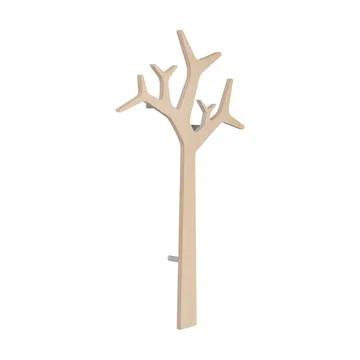 Tree wall väggmonterad rockhängare Special Edition 134 cm - Vitpigmenterad furu - Swedese