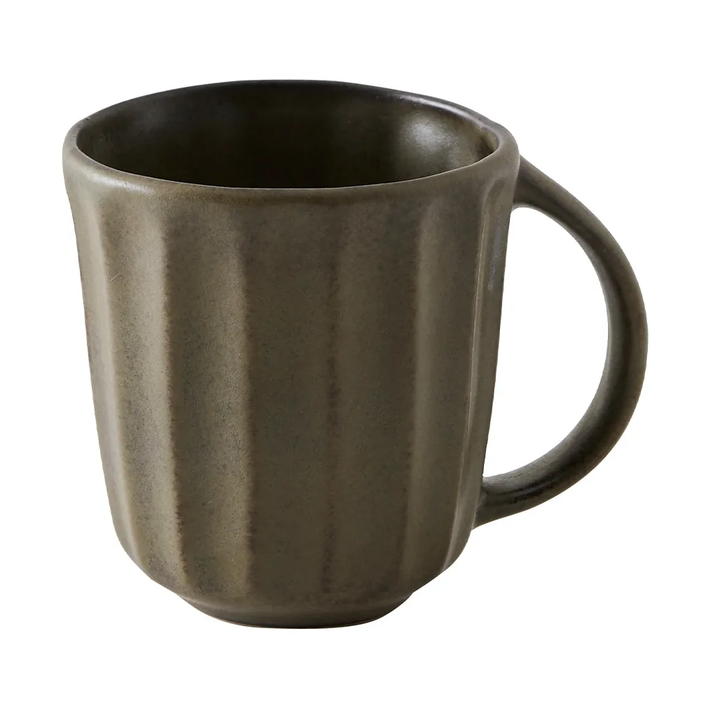 Elba mugg, Green brown, 35 cl Tell Me More