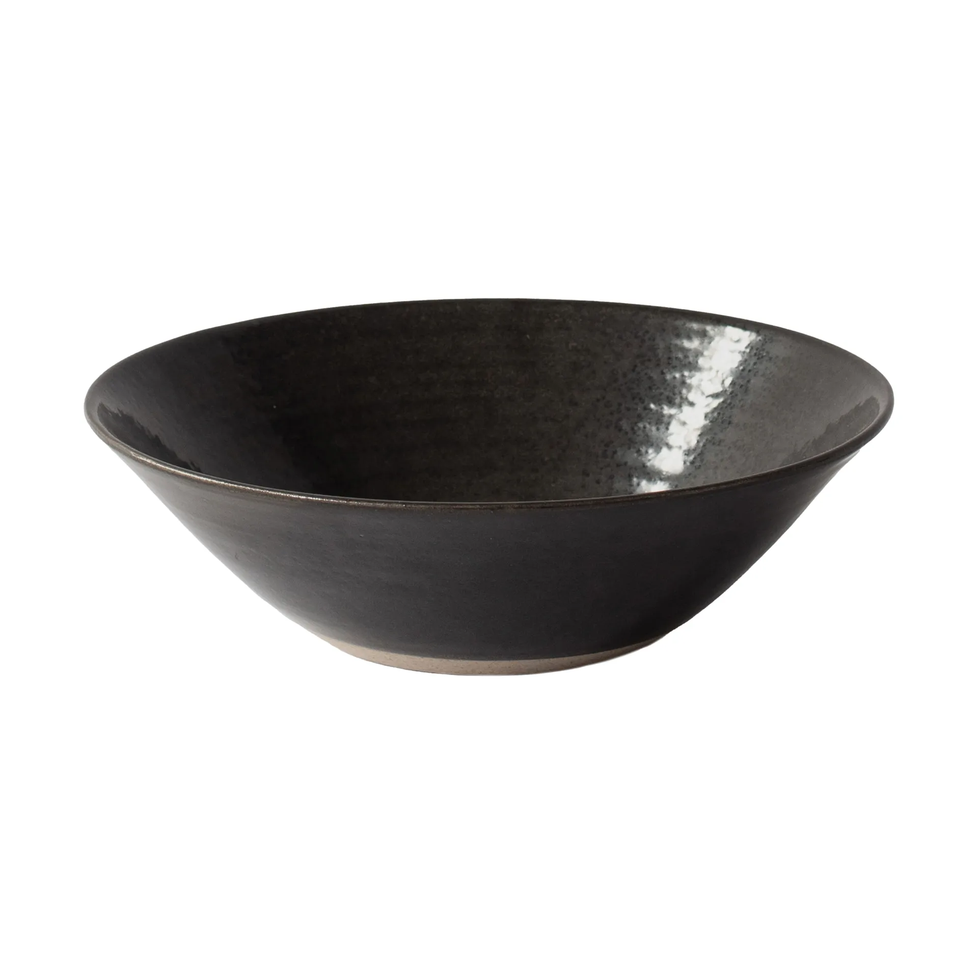 Fenix serveringsskål medium Ø23,5 cm, Brun-svart Tell Me More