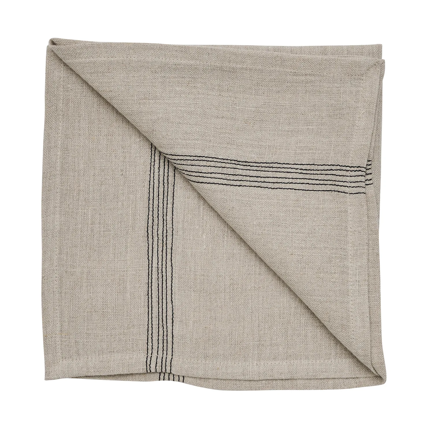 Livia linneservett 45x45 cm, Beige Tell Me More