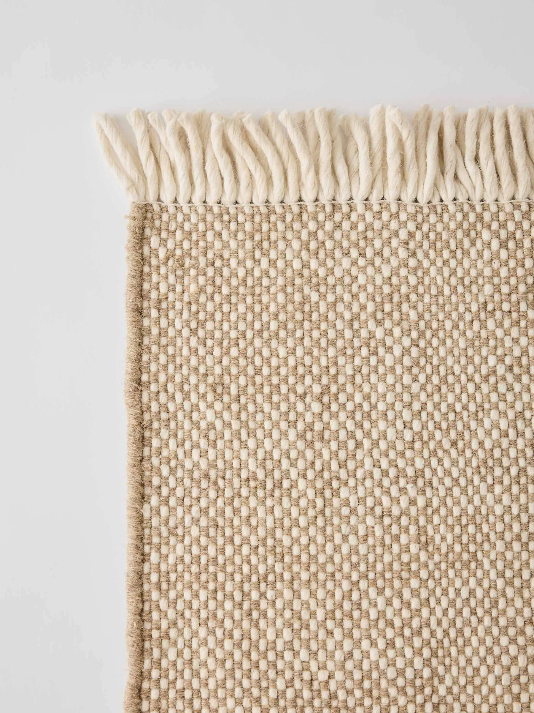 Nelson ullmatta, Beige-Offwhite, 170x240 cm Tell Me More