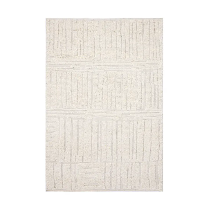Sandnes ullmatta - White, 170x240 cm - Tell Me More