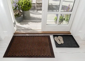 Dot dörrmatta - Cognac-brown, 60x90 cm - tica copenhagen
