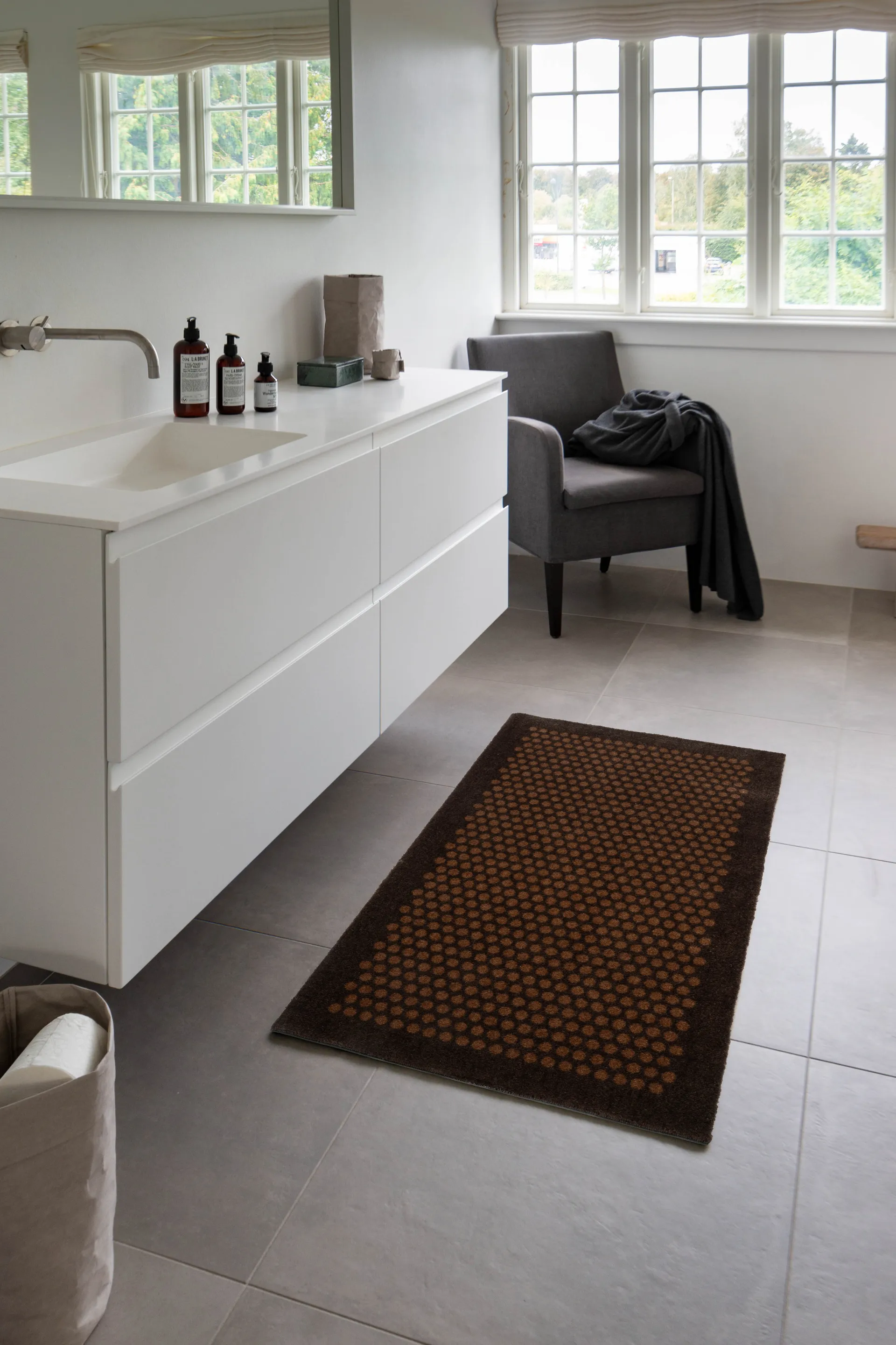 Dot gångmatta, Cognac-brown, 67x120 cm tica copenhagen