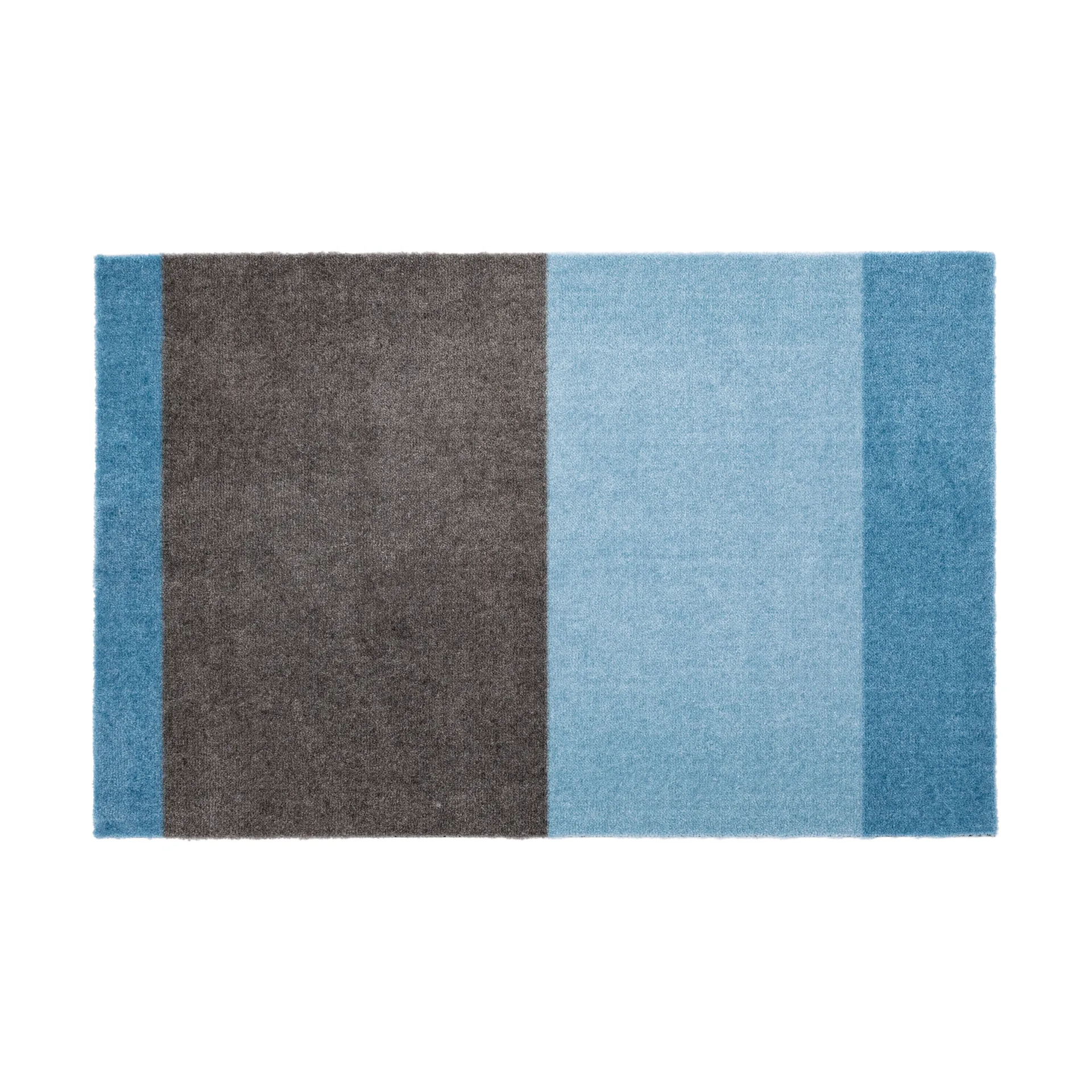 Stripes dörrmatta horisontell, Blue-steel grey, 60x90 cm tica copenhagen