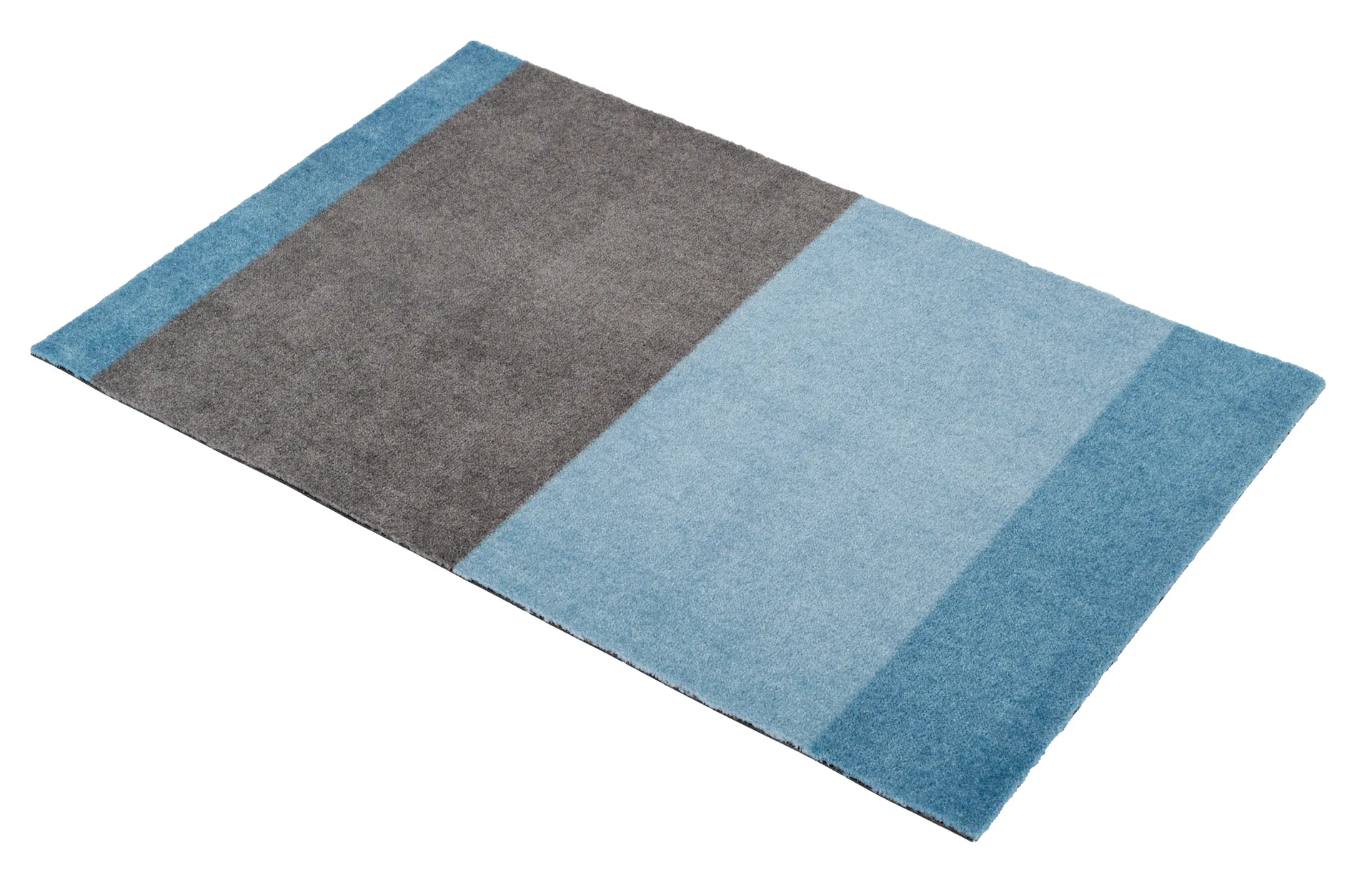 Stripes dörrmatta horisontell, Blue-steel grey, 60x90 cm tica copenhagen