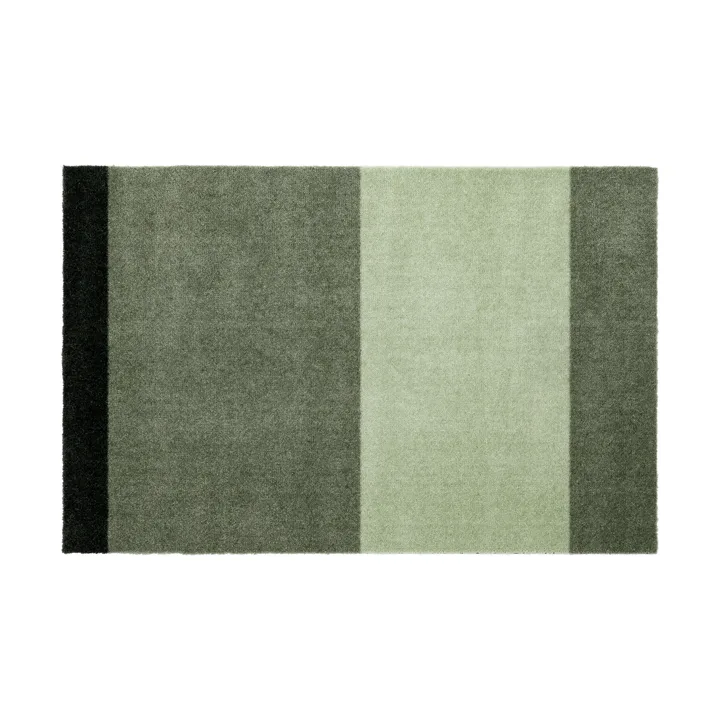 Stripes dörrmatta horisontell - Green, 60x90 cm - tica copenhagen