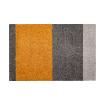 Stripes dörrmatta horisontell - Grey-grey-dijon, 60x90 cm - tica copenhagen