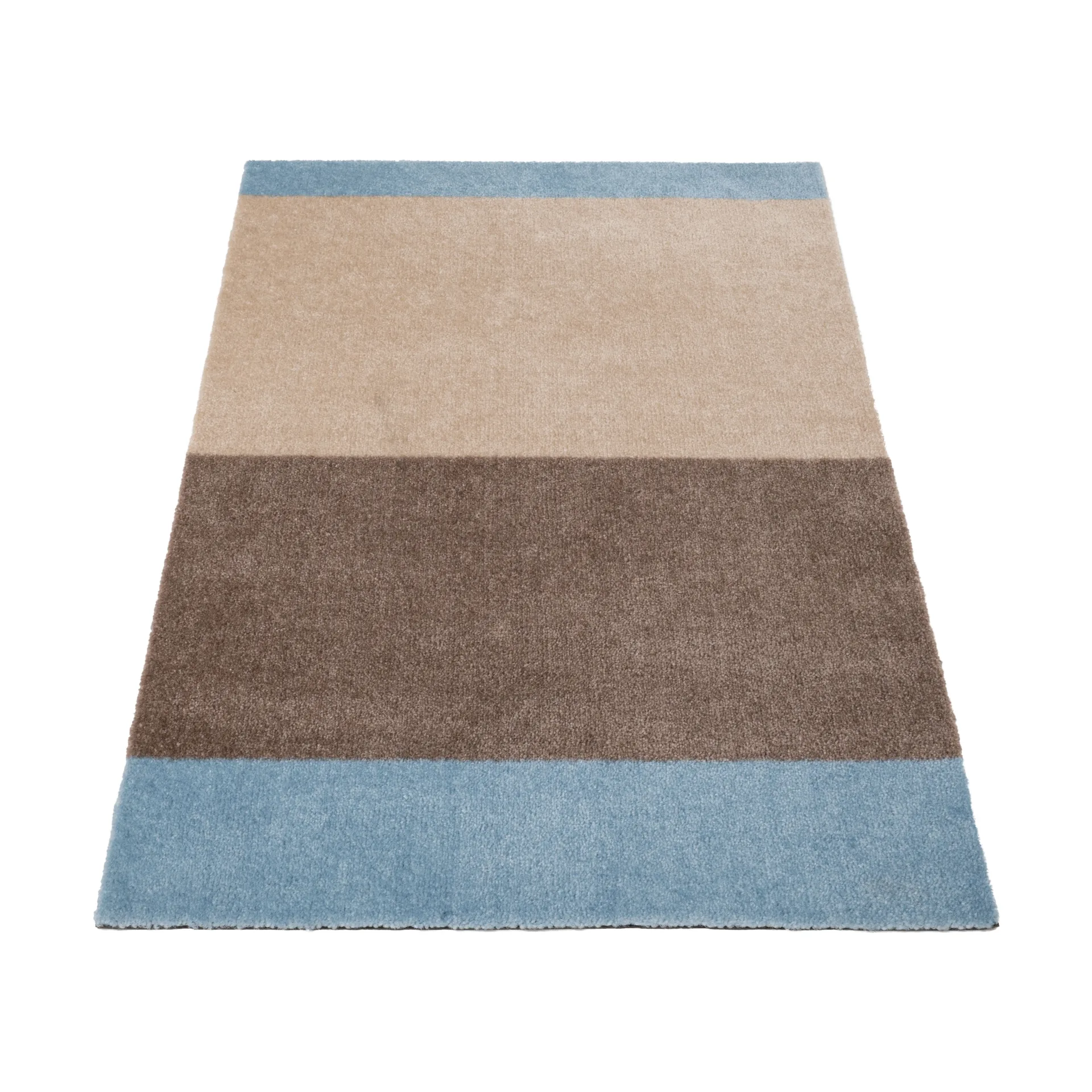 Stripes dörrmatta, Ivory-sand-blue, 60x90 cm tica copenhagen