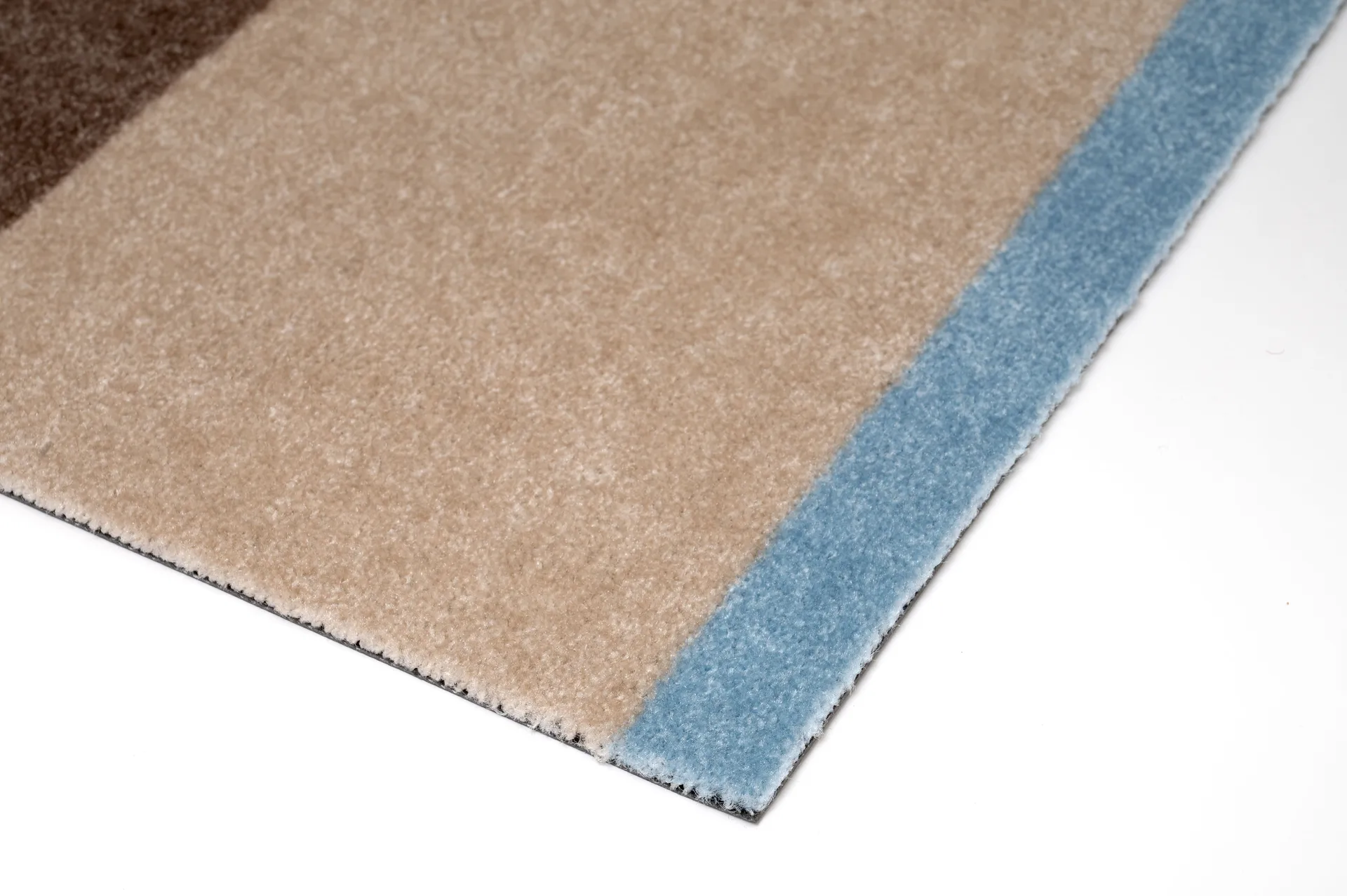 Stripes dörrmatta, Ivory-sand-blue, 60x90 cm tica copenhagen