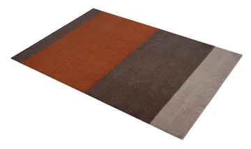 Stripes gångmatta horisontell - Brown-terrakotta 90x130 cm - tica copenhagen