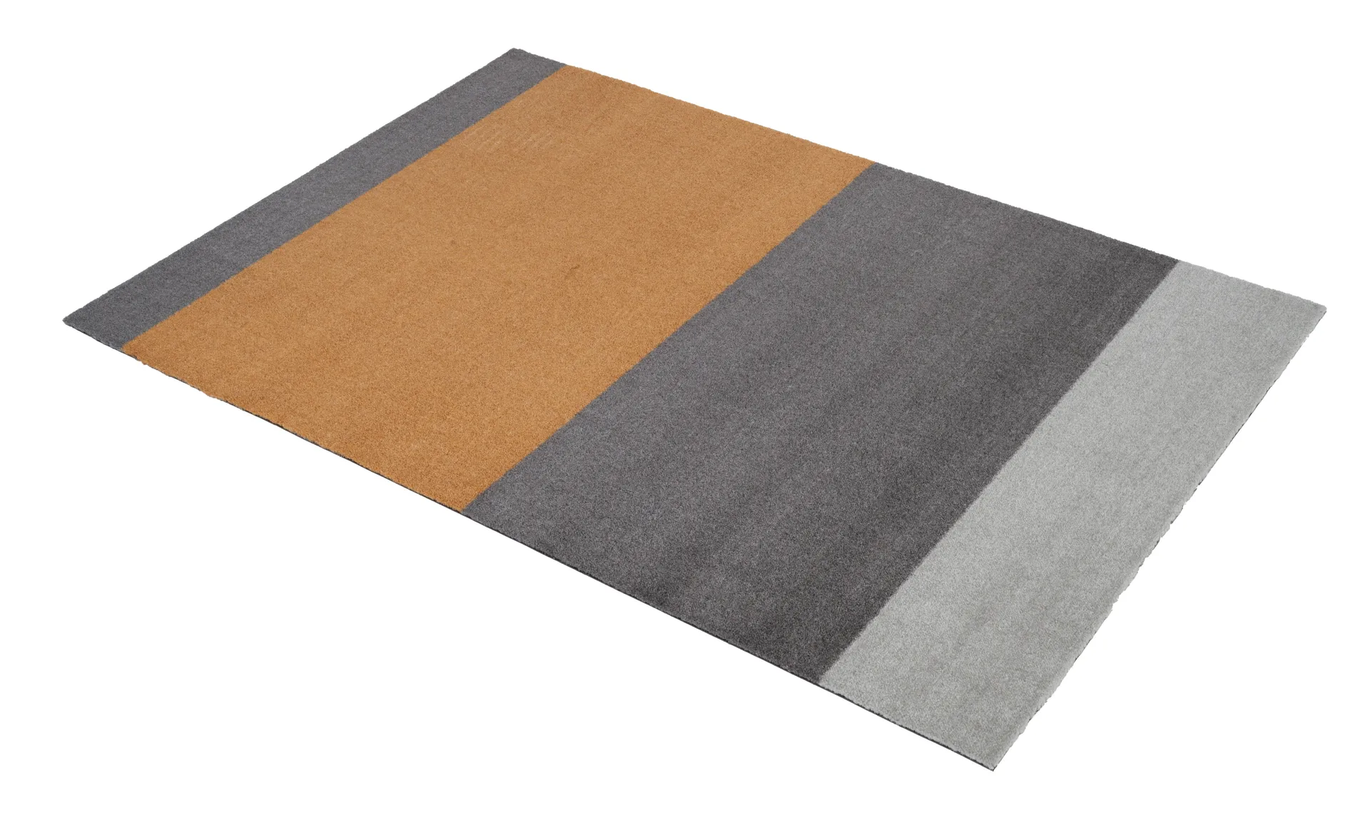 Stripes gångmatta horisontell, Grey-grey-dijon, 90x130 cm tica copenhagen