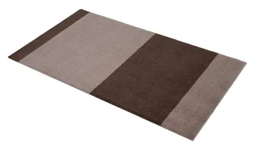 Stripes gångmatta horisontell - Sand-brown, 67x120 cm - tica copenhagen