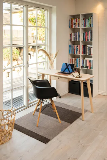 Stripes gångmatta horisontell - Sand-brown, 90x130 cm - tica copenhagen