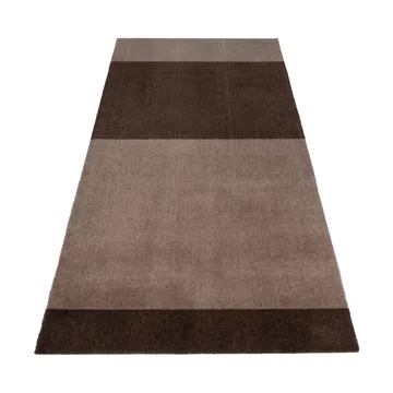 Stripes gångmatta horisontell - Sand-brown, 90x200 cm - tica copenhagen