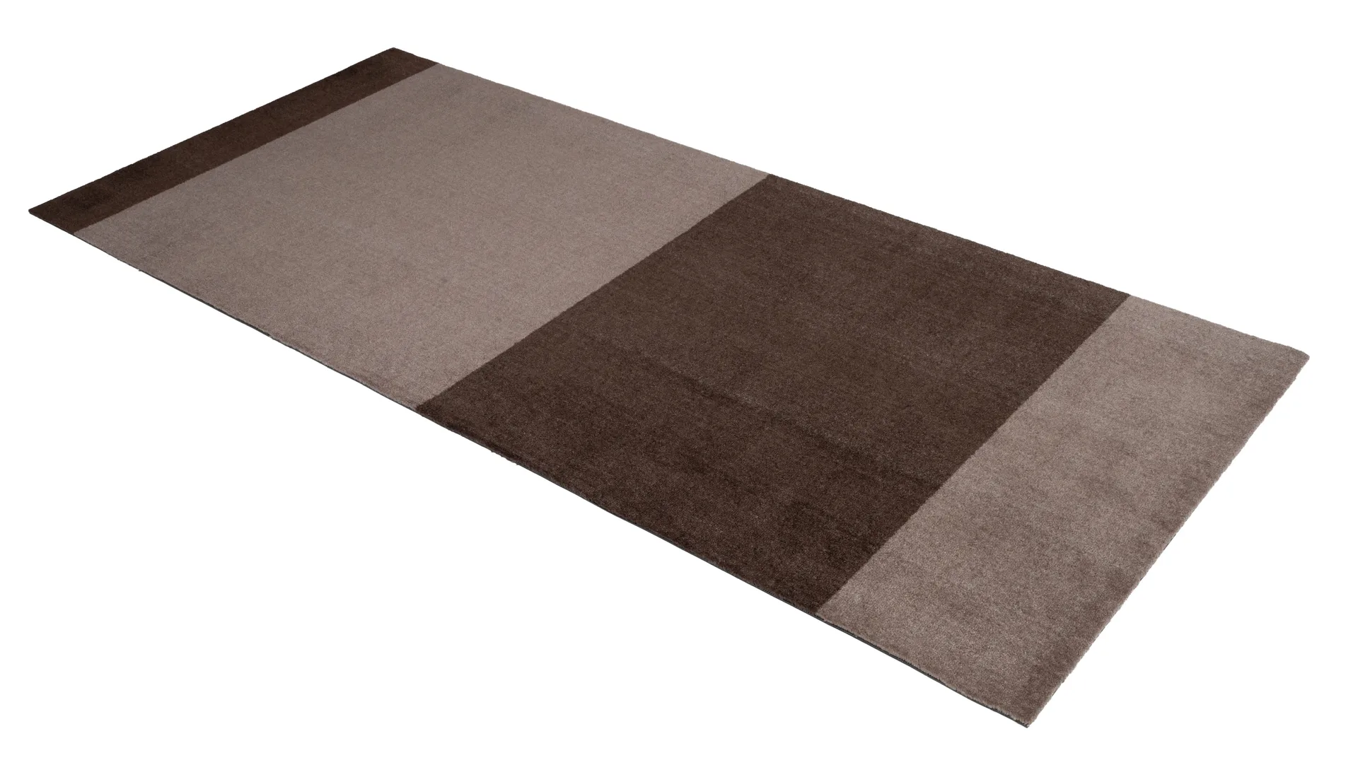 Stripes gångmatta horisontell, Sand-brown, 90x200 cm tica copenhagen
