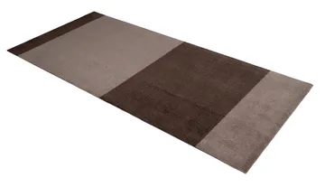 Stripes gångmatta horisontell - Sand-brown, 90x200 cm - tica copenhagen