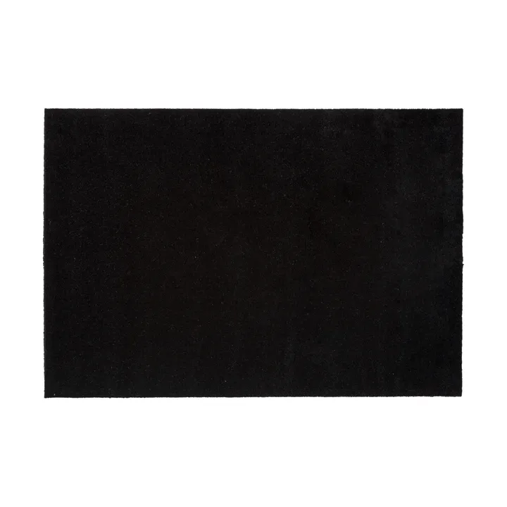 Unicolor gångmatta - Black, 90x130 cm - tica copenhagen